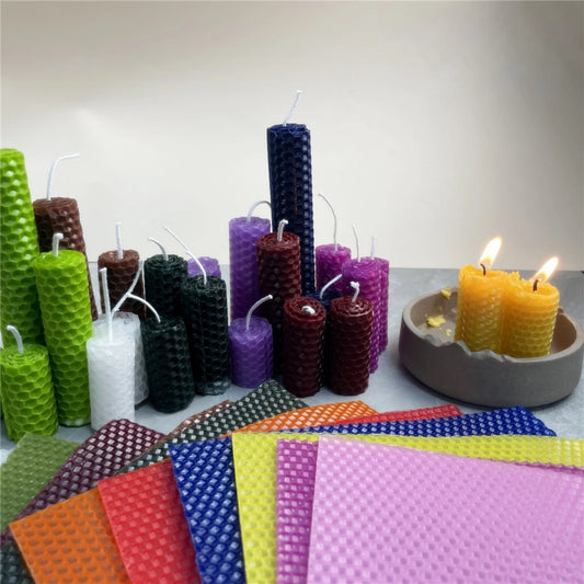 13-Piece Multi-Color Beeswax Sheet Set
