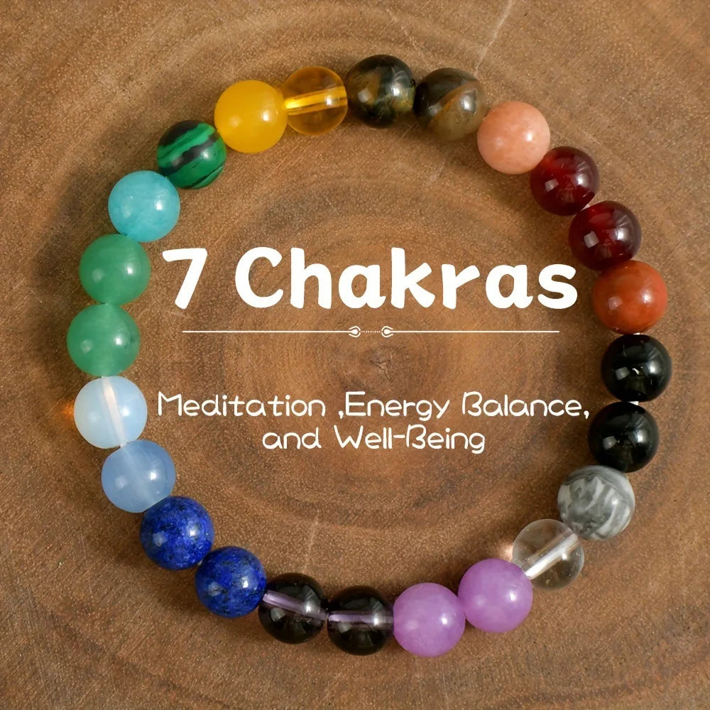 Natural Stone Symbolic Beaded Bracelet Collection