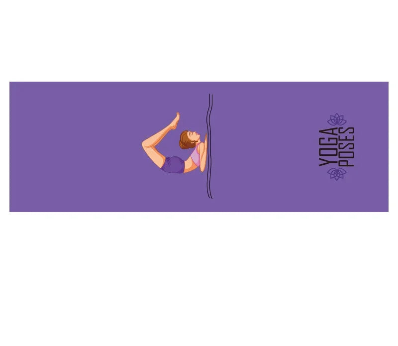 Printed Hot Yoga Mat Towel (185 x 63 cm)