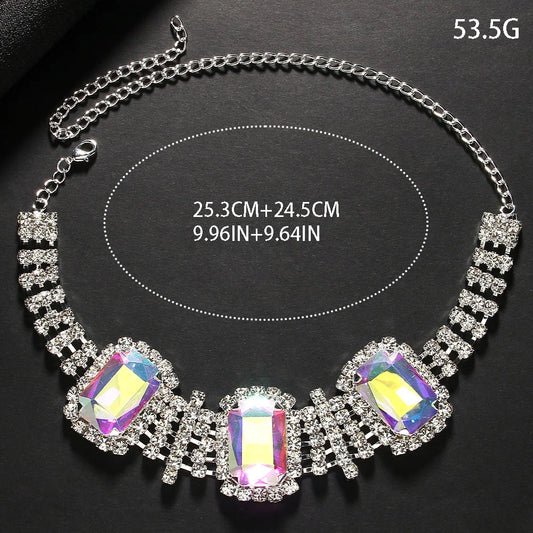 3-Piece Color Geometric Bridesmaid Jewelry Set
