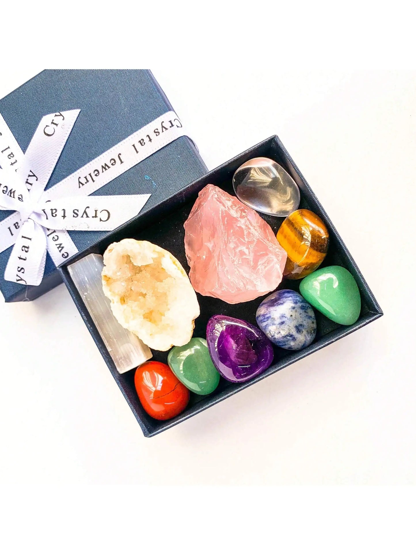 Natural Crystal Chakra & Healing Set