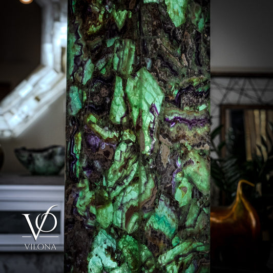 Fluorite Crystal Floor Lamp #8