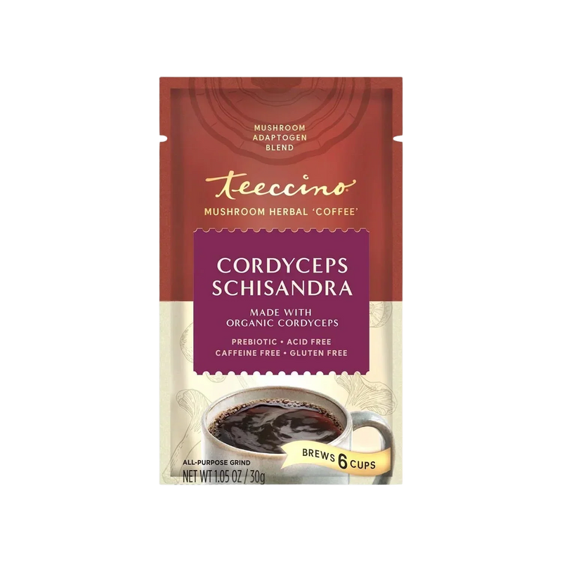 Cordyceps Schisandra Cinnamon Berry Mushroom Herbal Coffee