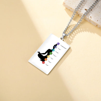 7 Chakra Reiki Healing Necklace