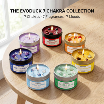 Sage & Frankincense Third Eye Chakra Crystal Scented Candle