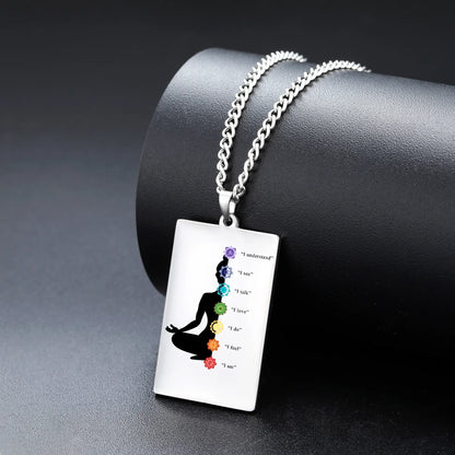 7 Chakra Reiki Healing Necklace
