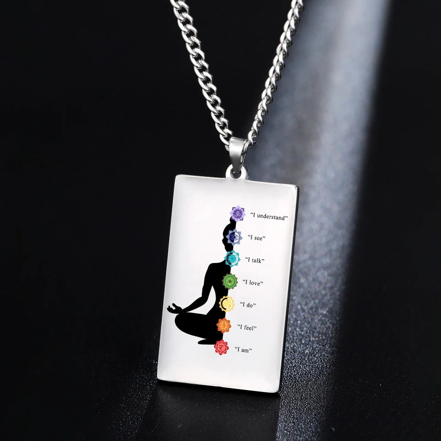 7 Chakra Reiki Healing Necklace