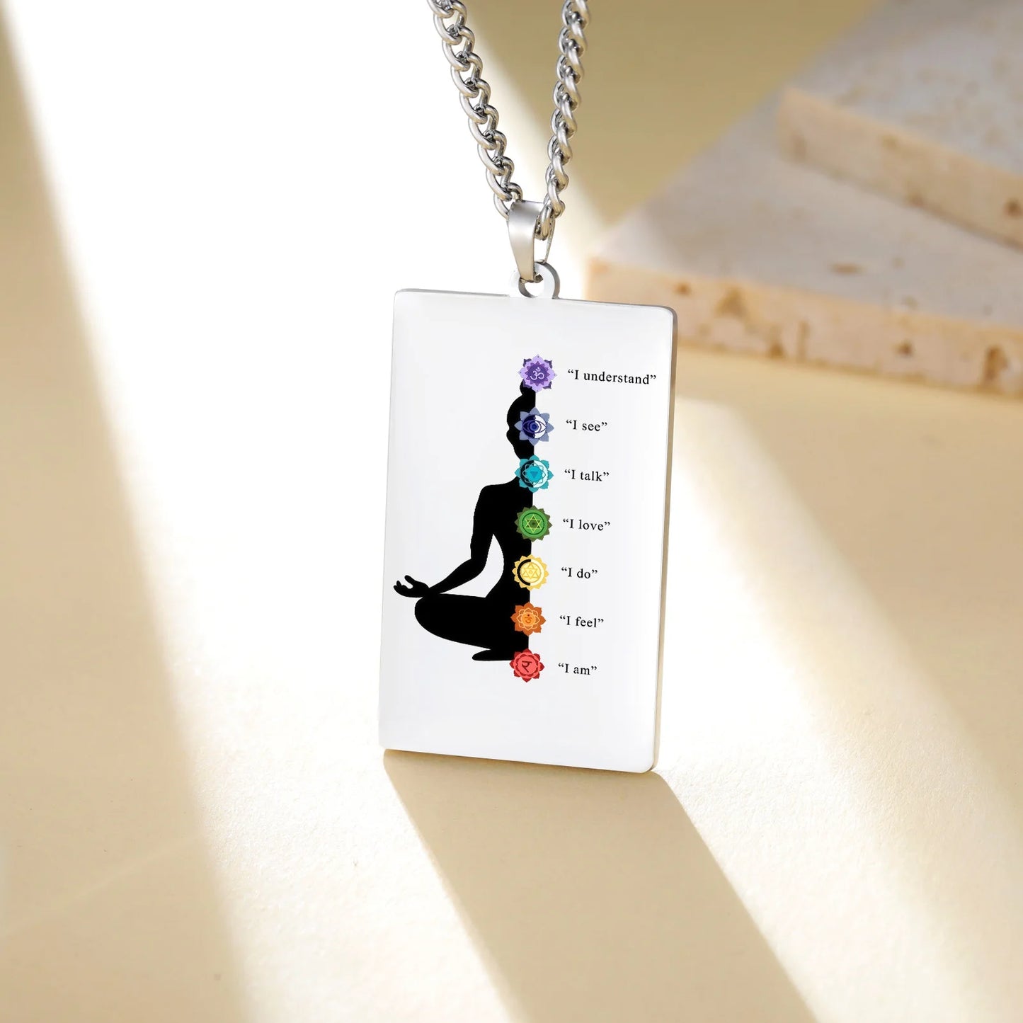 7 Chakra Reiki Healing Necklace