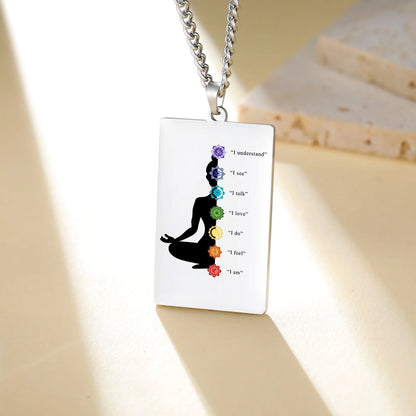 7 Chakra Reiki Healing Necklace