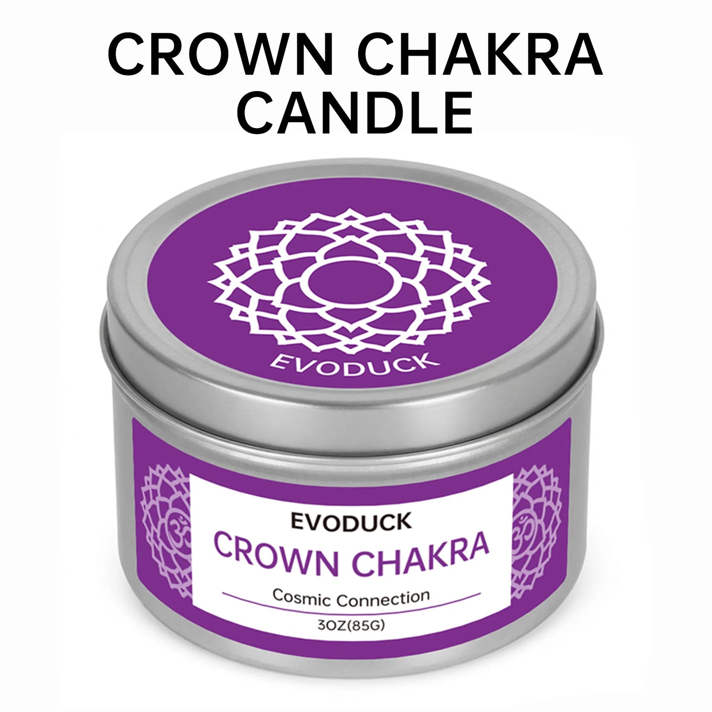 Sage & Frankincense Third Eye Chakra Crystal Scented Candle
