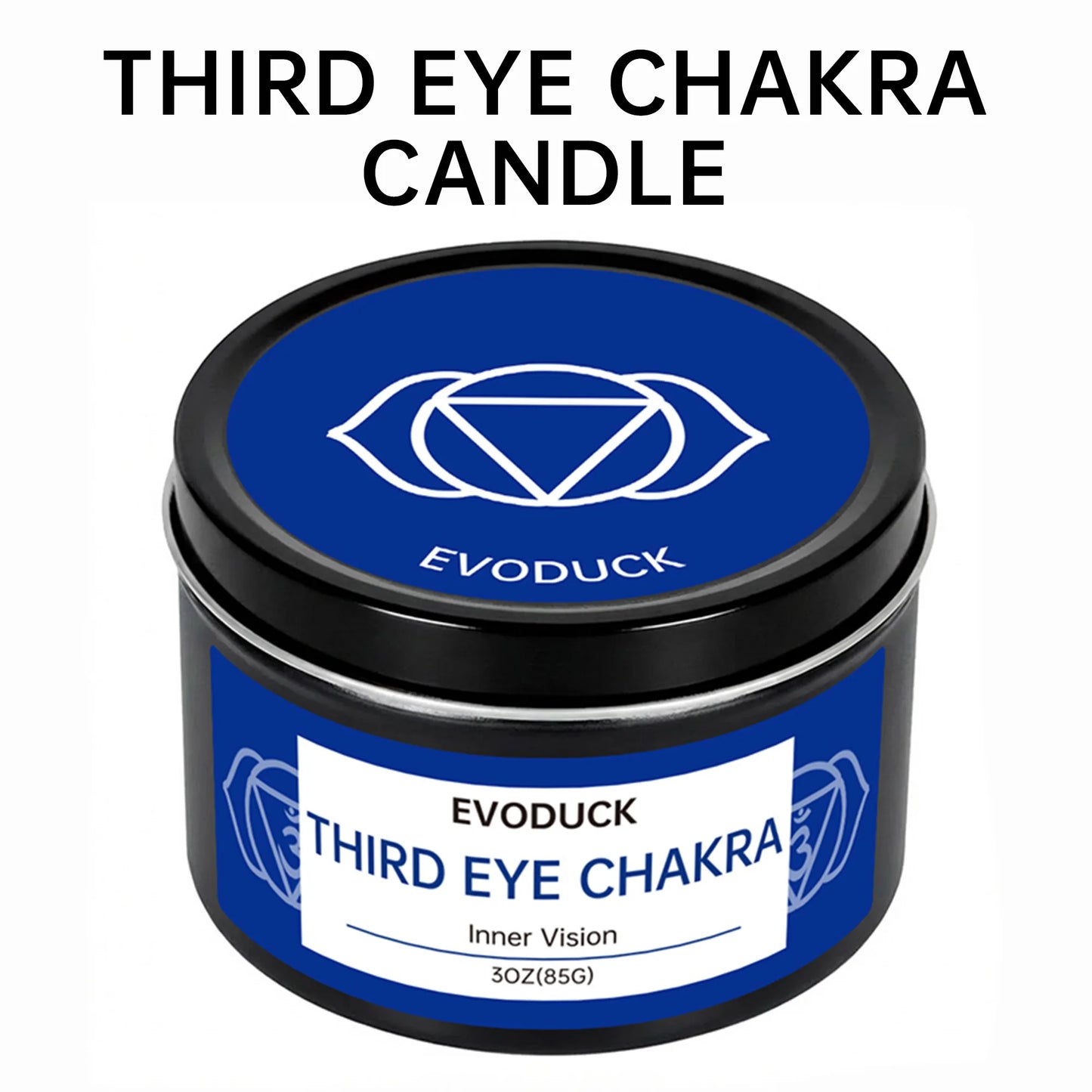 Sage & Frankincense Third Eye Chakra Crystal Scented Candle