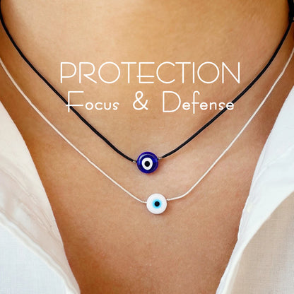 Handmade Evil Eye Protection Choker Necklace