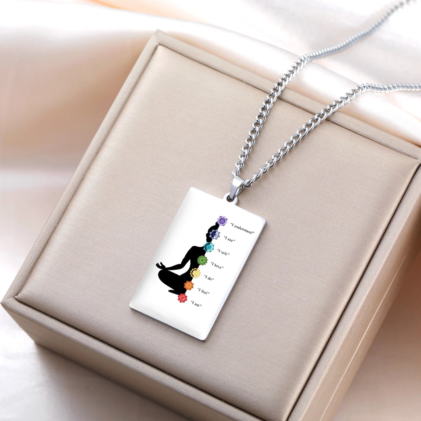 7 Chakra Reiki Healing Necklace