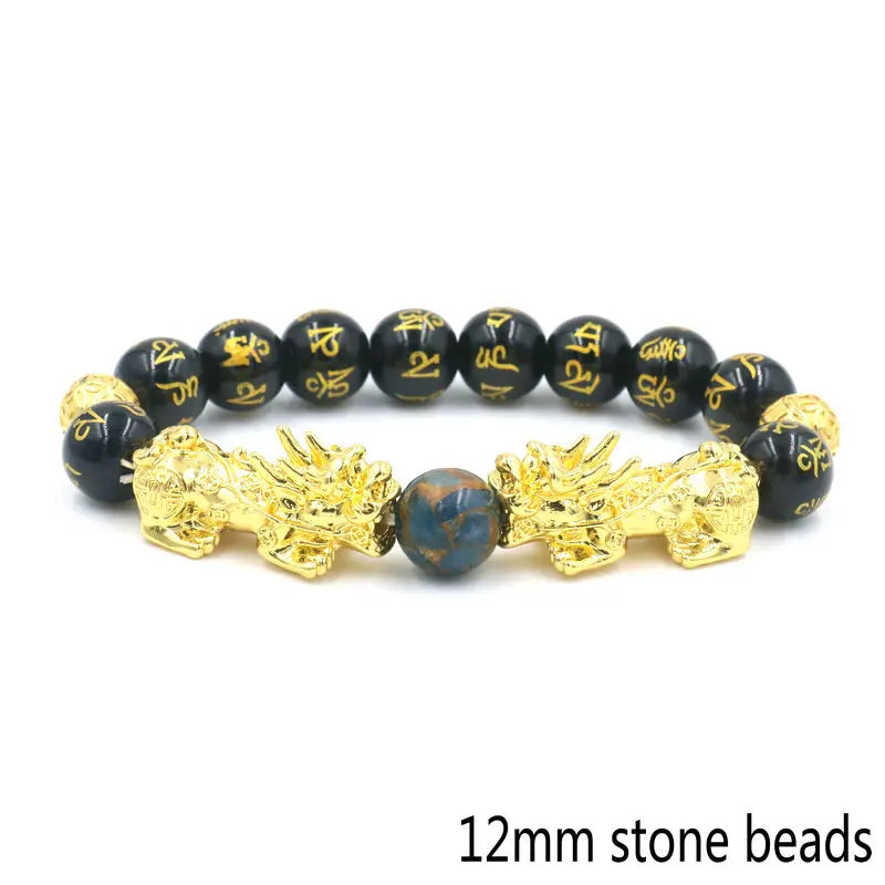 Feng Shui Five Elements Pixiu Wealth Bracelet