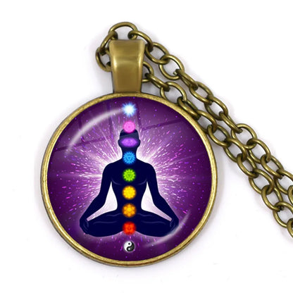 New Arrival 7 Chakra Reiki Healing Necklace
