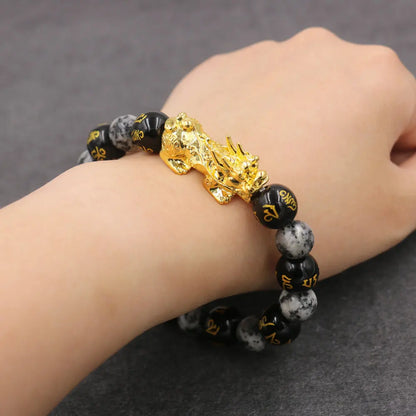 Feng Shui Five Elements Pixiu Wealth Bracelet
