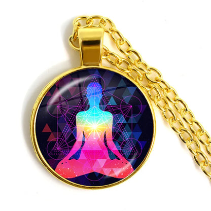 New Arrival 7 Chakra Reiki Healing Necklace