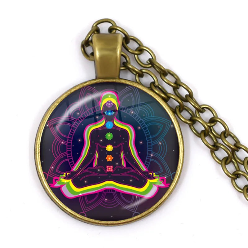 New Arrival 7 Chakra Reiki Healing Necklace