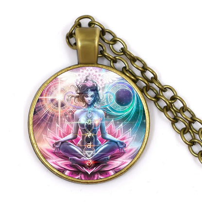 New Arrival 7 Chakra Reiki Healing Necklace