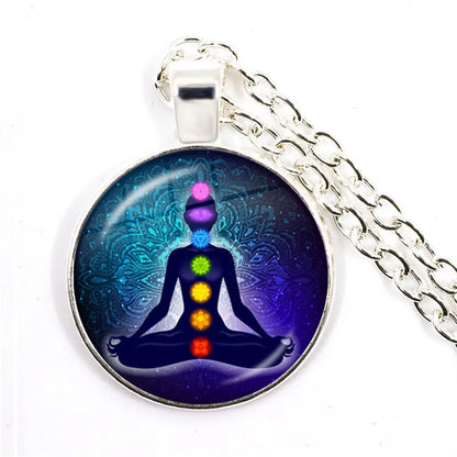 New Arrival 7 Chakra Reiki Healing Necklace
