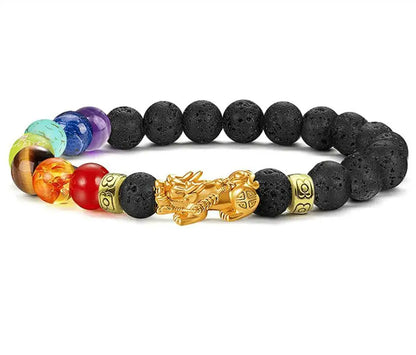 Feng Shui Five Elements Pixiu Wealth Bracelet