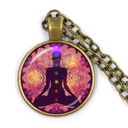 New Arrival 7 Chakra Reiki Healing Necklace