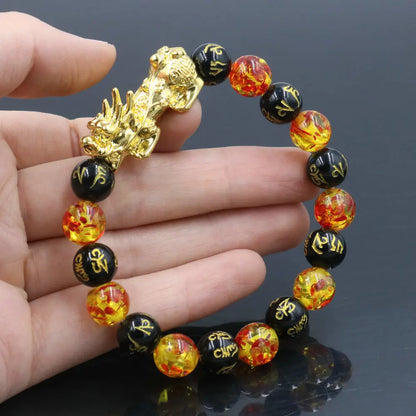 Feng Shui Five Elements Pixiu Wealth Bracelet