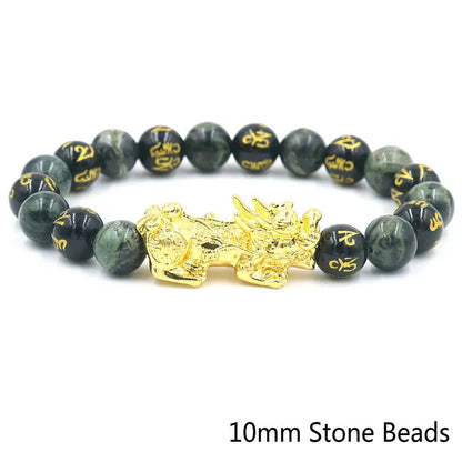Feng Shui Five Elements Pixiu Wealth Bracelet