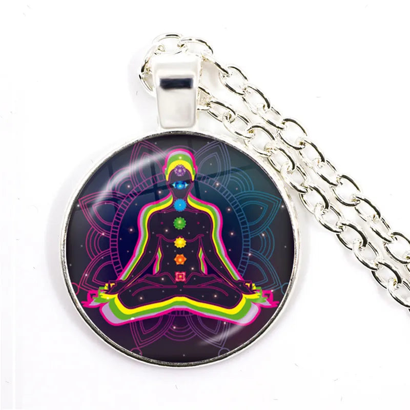 New Arrival 7 Chakra Reiki Healing Necklace