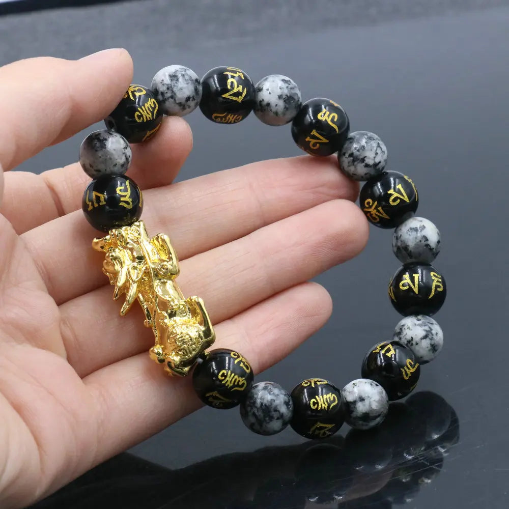 Feng Shui Five Elements Pixiu Wealth Bracelet