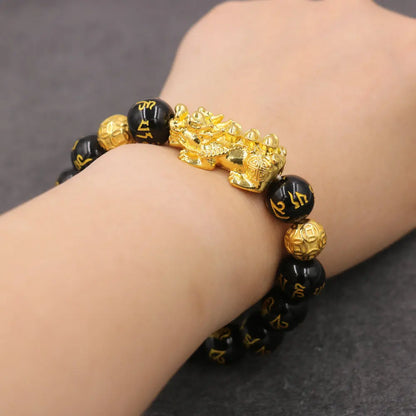 Feng Shui Five Elements Pixiu Wealth Bracelet