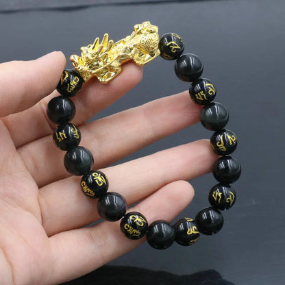 Feng Shui Five Elements Pixiu Wealth Bracelet