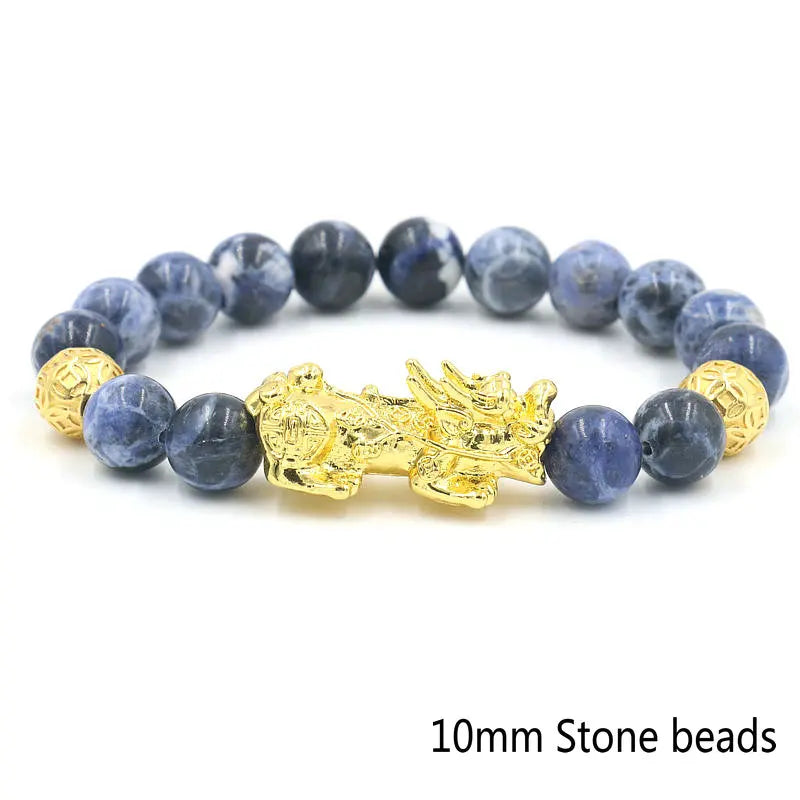 Feng Shui Five Elements Pixiu Wealth Bracelet