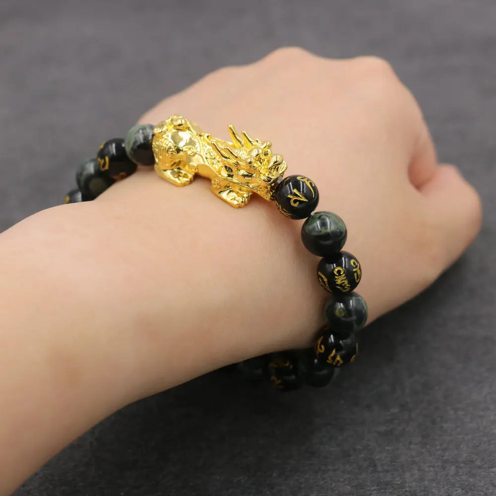 Feng Shui Five Elements Pixiu Wealth Bracelet