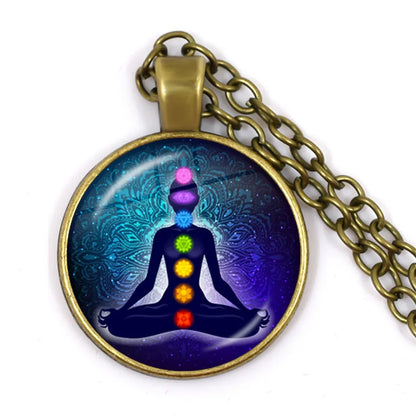New Arrival 7 Chakra Reiki Healing Necklace