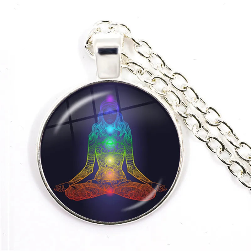 New Arrival 7 Chakra Reiki Healing Necklace