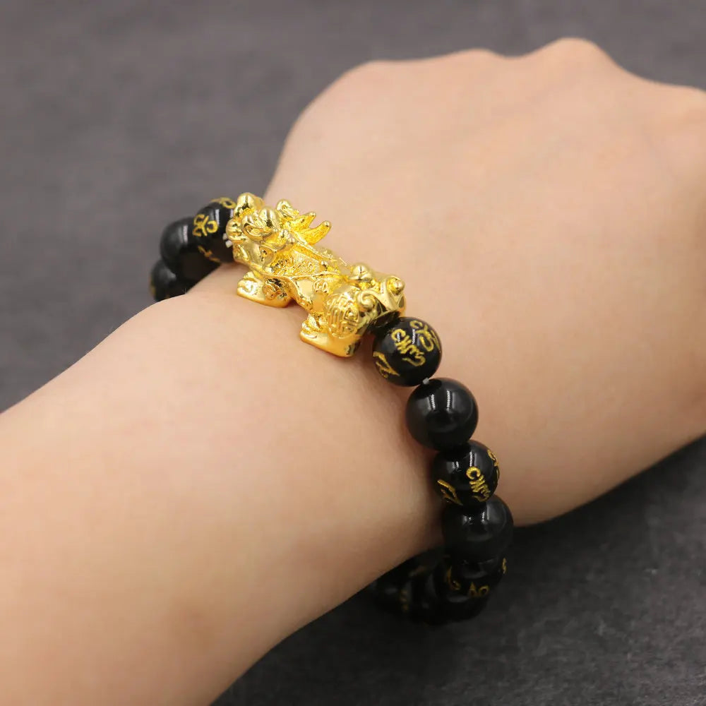 Feng Shui Five Elements Pixiu Wealth Bracelet