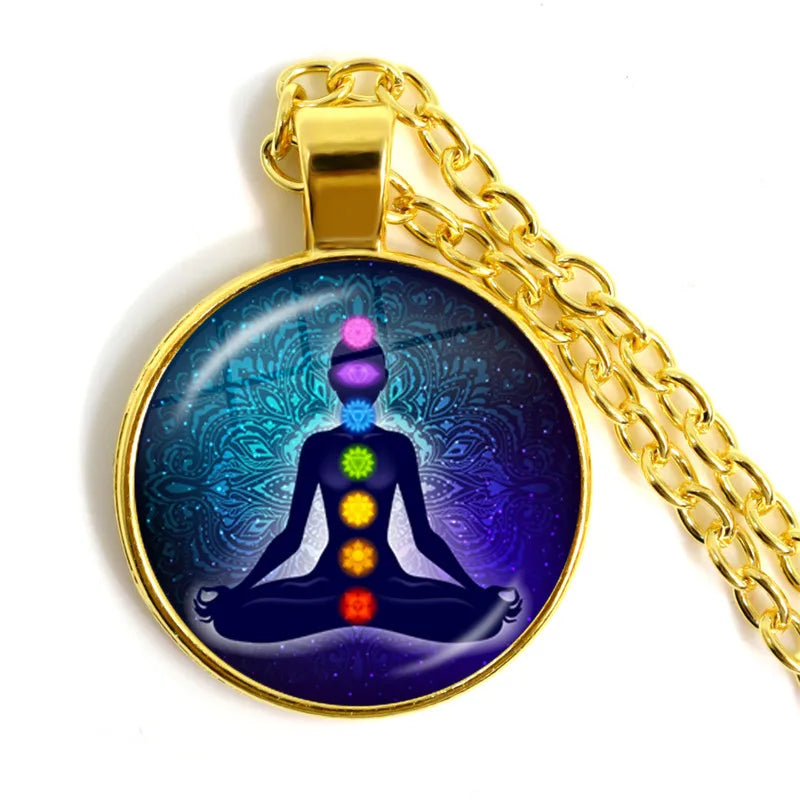 New Arrival 7 Chakra Reiki Healing Necklace
