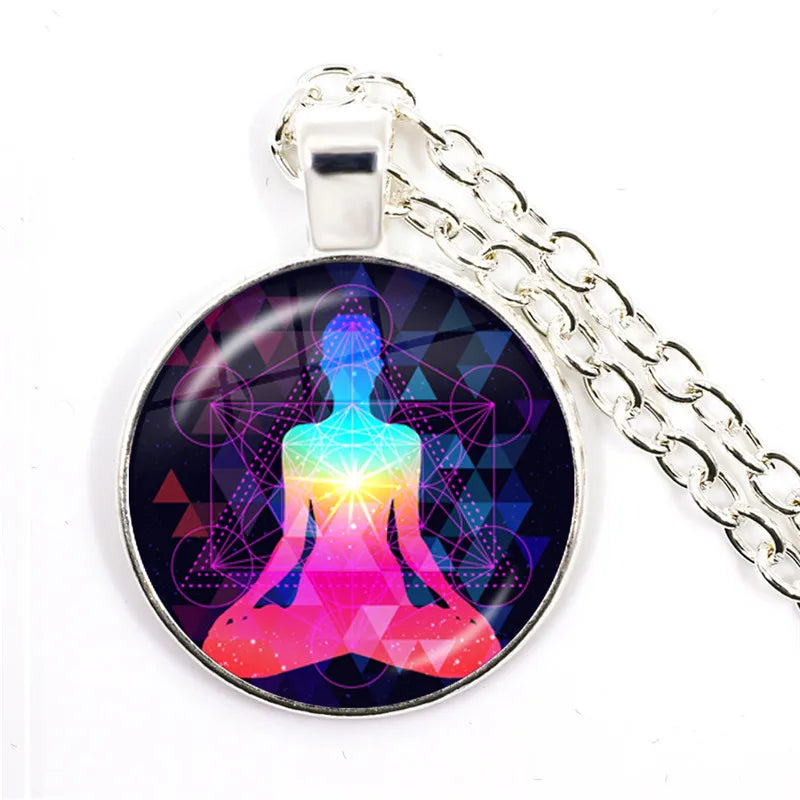 New Arrival 7 Chakra Reiki Healing Necklace