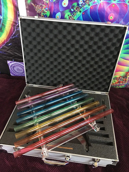 Colored Crystal Harp (432Hz)