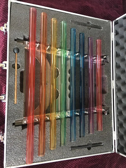Colored Crystal Harp (432Hz)