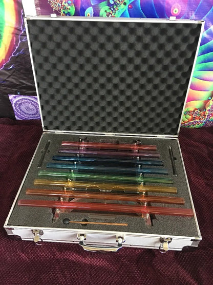 Colored Crystal Harp (432Hz)