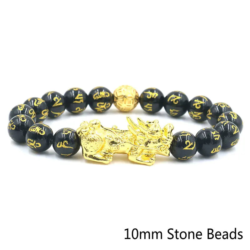 Feng Shui Five Elements Pixiu Wealth Bracelet