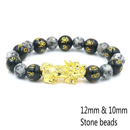 Feng Shui Five Elements Pixiu Wealth Bracelet