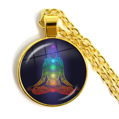 New Arrival 7 Chakra Reiki Healing Necklace