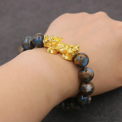 Feng Shui Five Elements Pixiu Wealth Bracelet