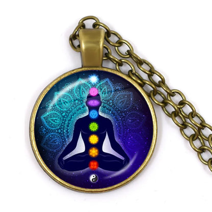 New Arrival 7 Chakra Reiki Healing Necklace