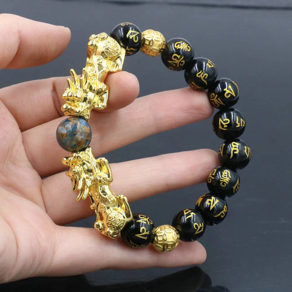 Feng Shui Five Elements Pixiu Wealth Bracelet
