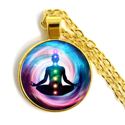 New Arrival 7 Chakra Reiki Healing Necklace
