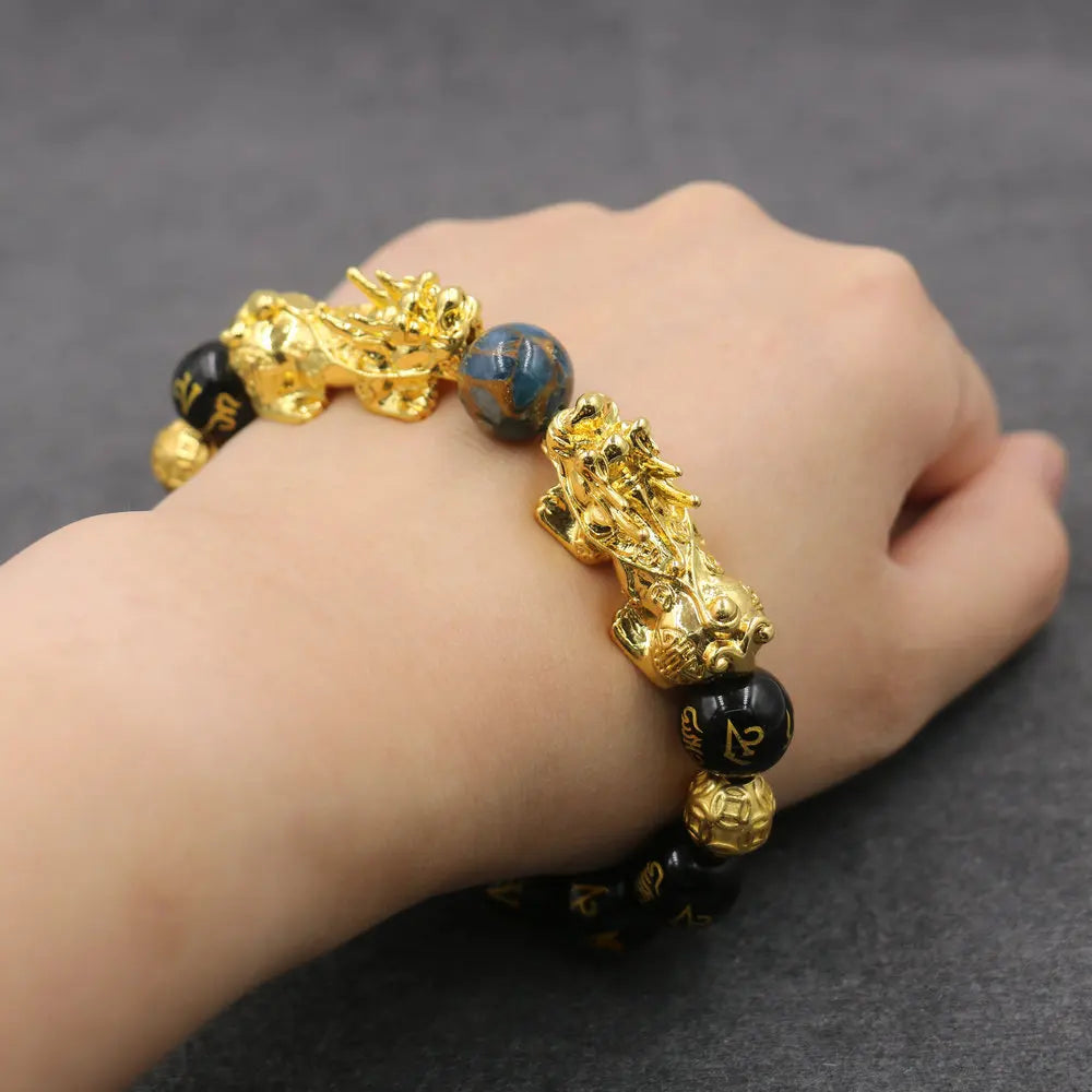 Feng Shui Five Elements Pixiu Wealth Bracelet